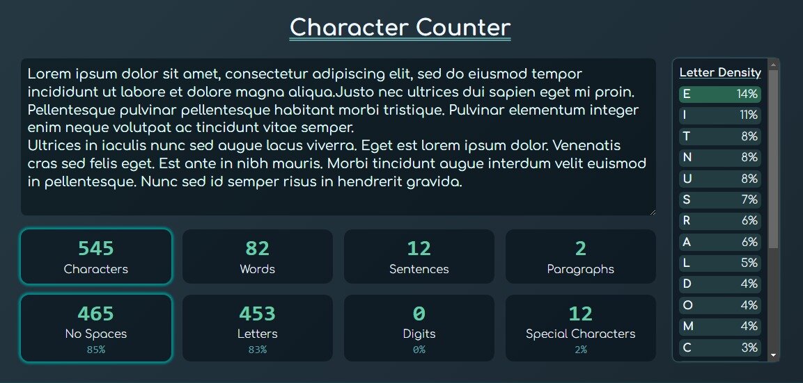 Character Counter